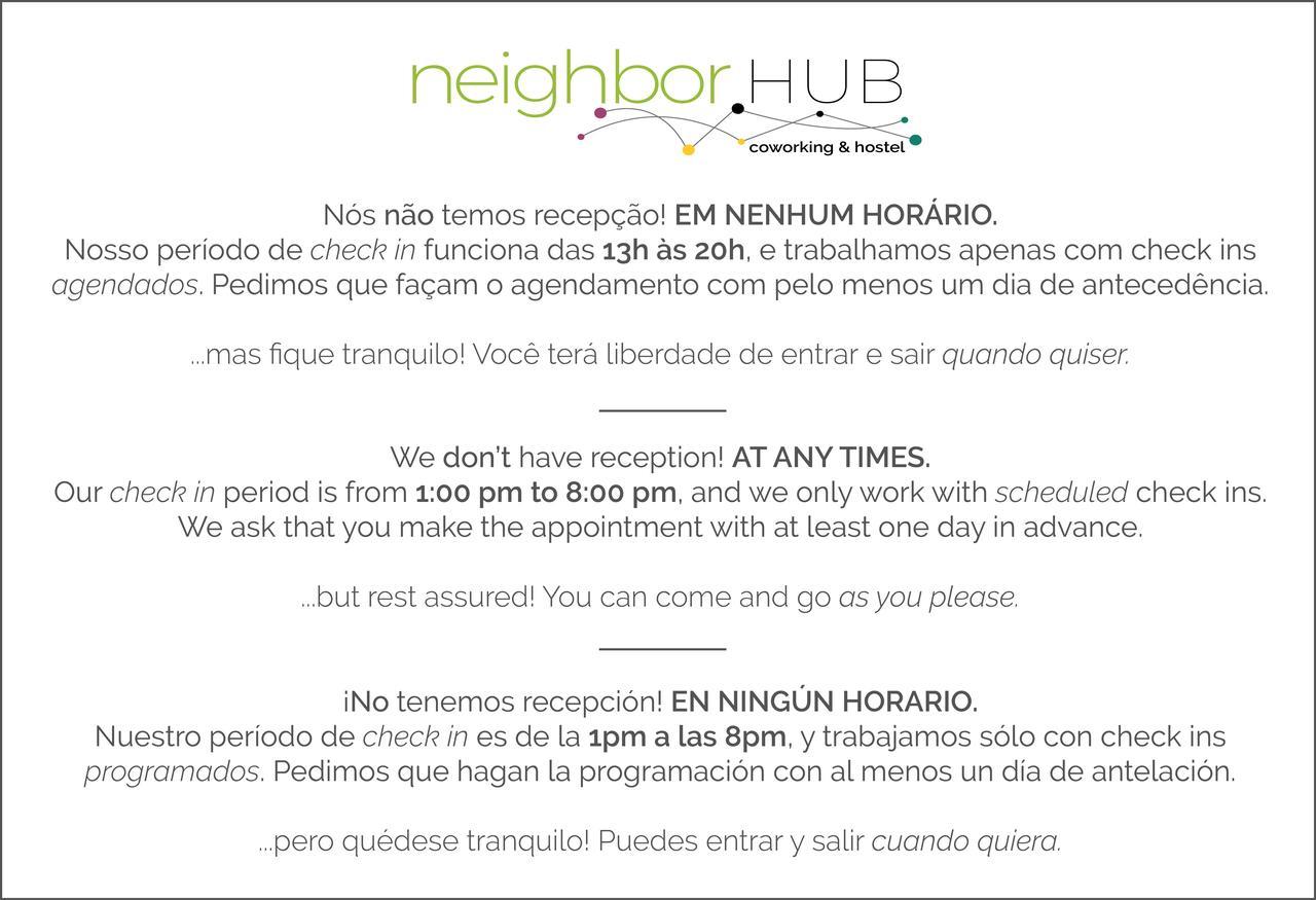 Neighborhub Hostel E Coliving São Paulo Exterior photo